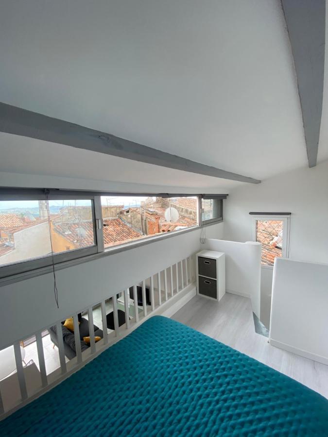 Charmant Appartement Terrasse Sur Les Toits Grasse Exterior photo