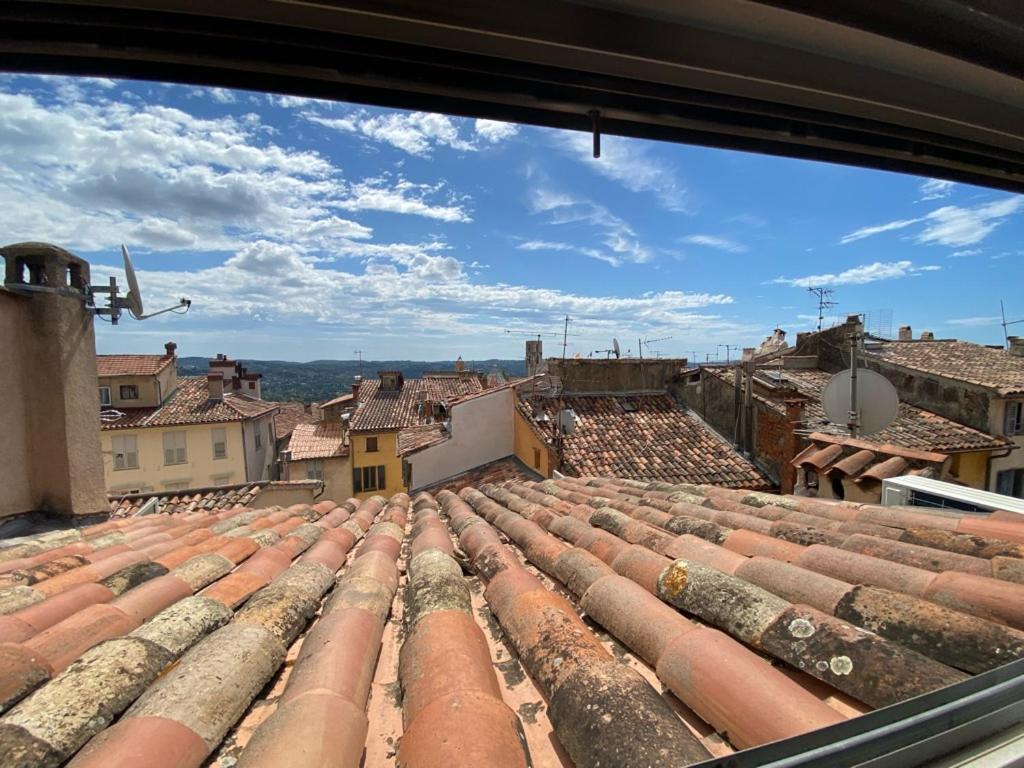 Charmant Appartement Terrasse Sur Les Toits Grasse Exterior photo